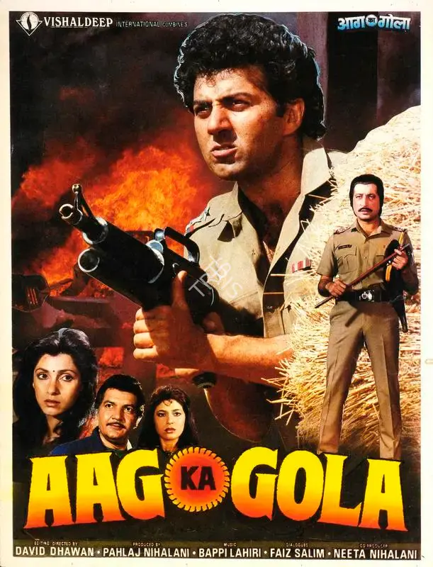 Pahlaj Nihalani (Producer), Aag Ka Gola, 1989, Song-Synopsis Booklet