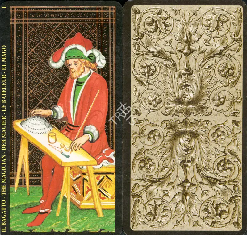 Visconti Tarot Deck, 1997, Playing Cards