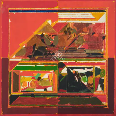 Raza, S.H. (Artist). Rajasthan, 1983 | Painting, Ch.NeY/20.09.23, 2023 · Christie's