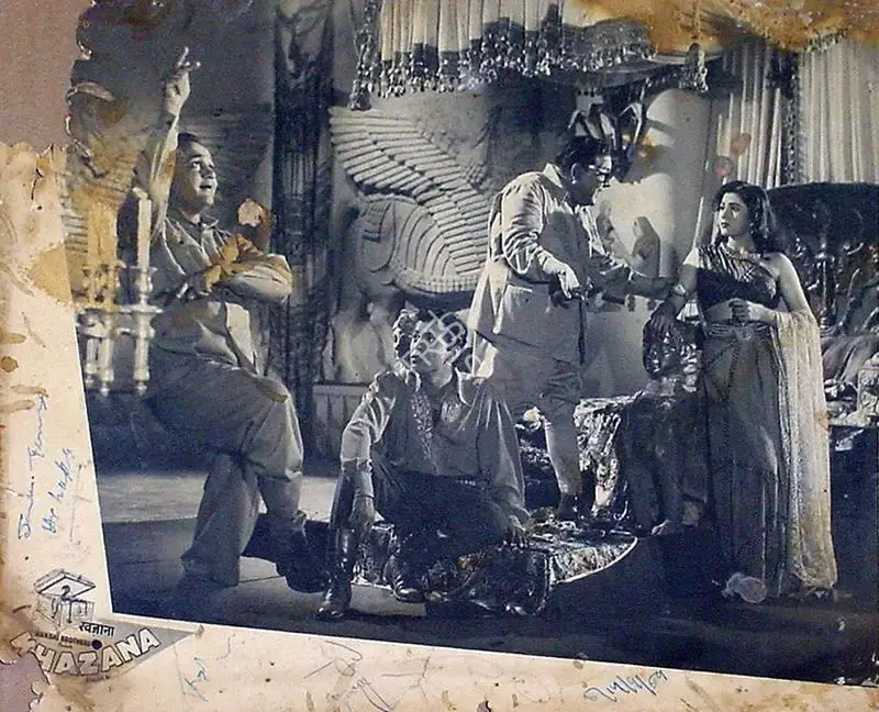 M. Sadiq (Director), Khazana, 1951, Lobby Card