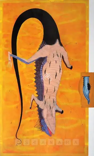 Anandajit Ray (Artist), Taaquat, Painting