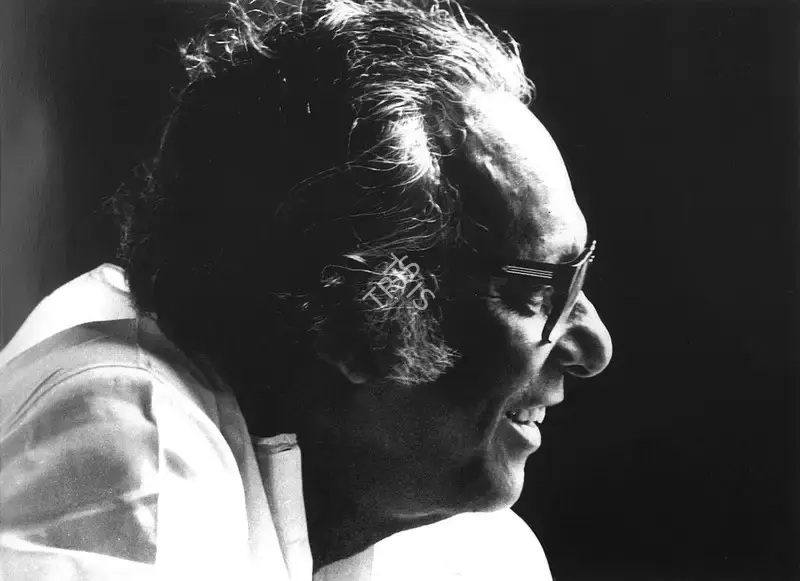 Nandy, Subhash (Photographer). Mrinal Sen. n.d. | Contemporary Photograph | CinemaEducation | 00553980