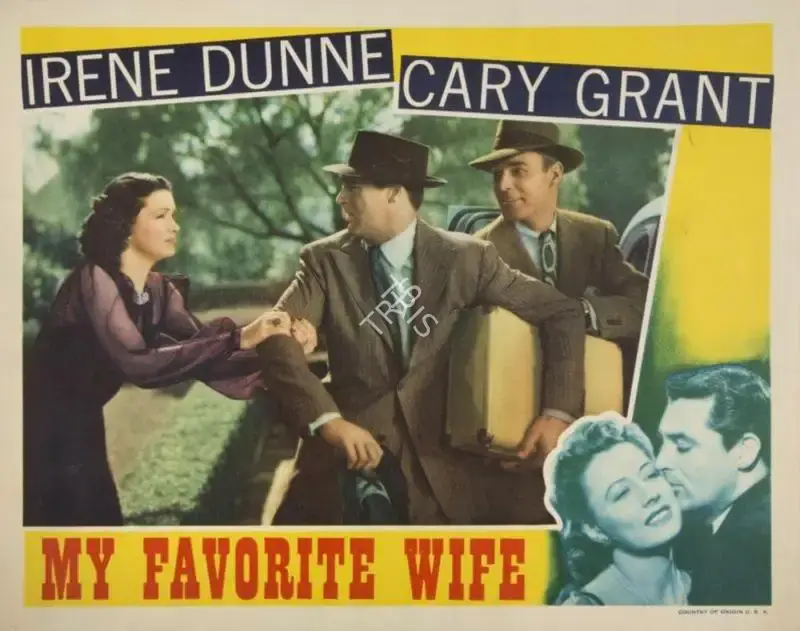 Garson Kanin (Director), My Favorite Wife, 1940, Lobby Card