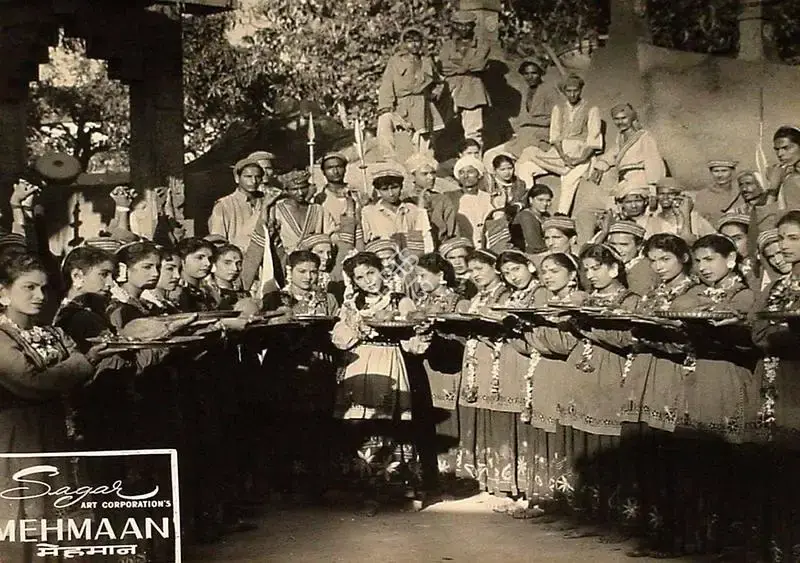 Ramanand Sagar (Director), Mehmaan, 1953, Lobby Card