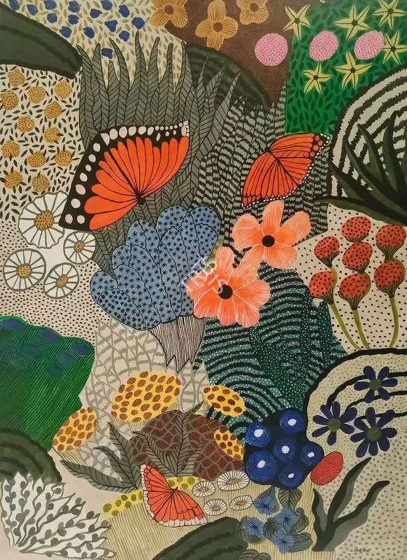 Santoshi Shyam (Artist), Untitled, Painting