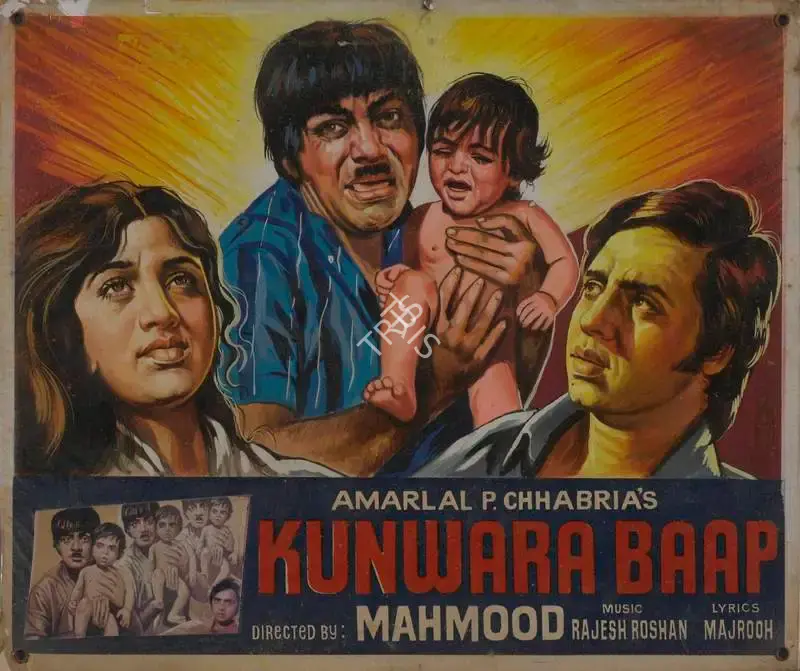Amarlal P. Chhabria (Producer), Kunwara Baap, 1974, Lobby Card