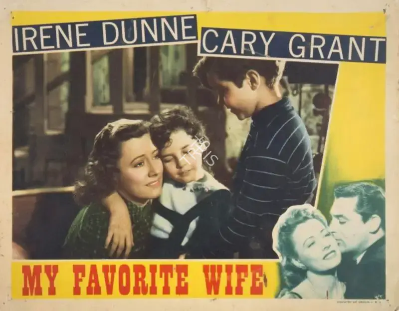 Garson Kanin (Director), My Favorite Wife, 1940, Lobby Card
