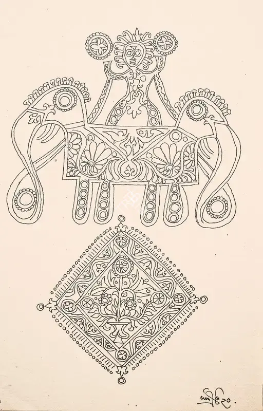 K. Laxma Goud (Artist), Untitled, 1970, Painting