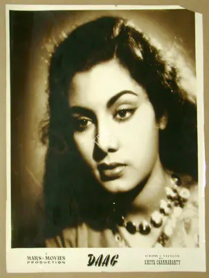 V. Babasaheb (Cinematographer), Daag, 1952, Lobby Card