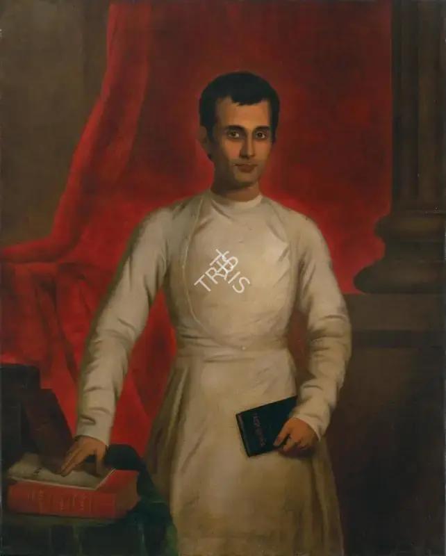 Benjamin Hudson (Artist), Portrait of Babu Keshub Chandra Gangooly, Painting