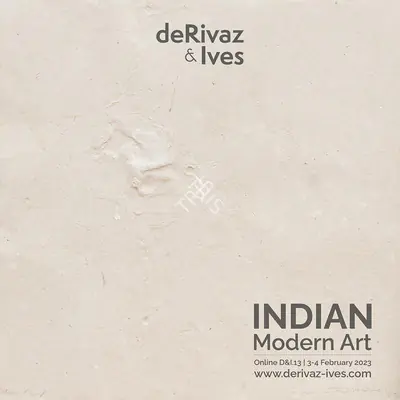 deRivaz & Ives (Auction House), Indian Modern Art, 2023, Auction Catalogue
