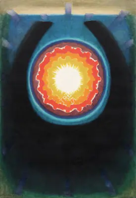 De, Biren (Artist). Untitled, 1970 | Painting, Sa.Onl/07.04.22, 2022 · Saffronart