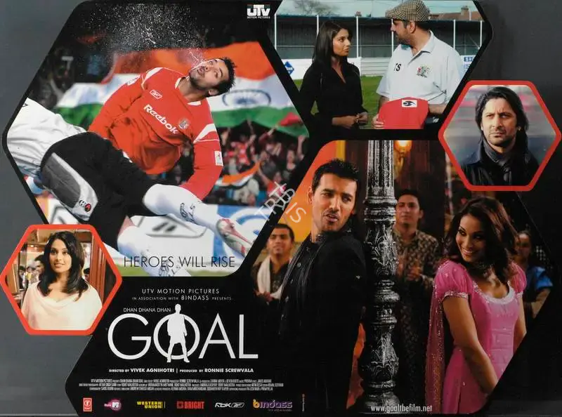 Ronnie Screwvala (Producer), Dhan Dhana Dhan Goal, 2007, Lobby Card