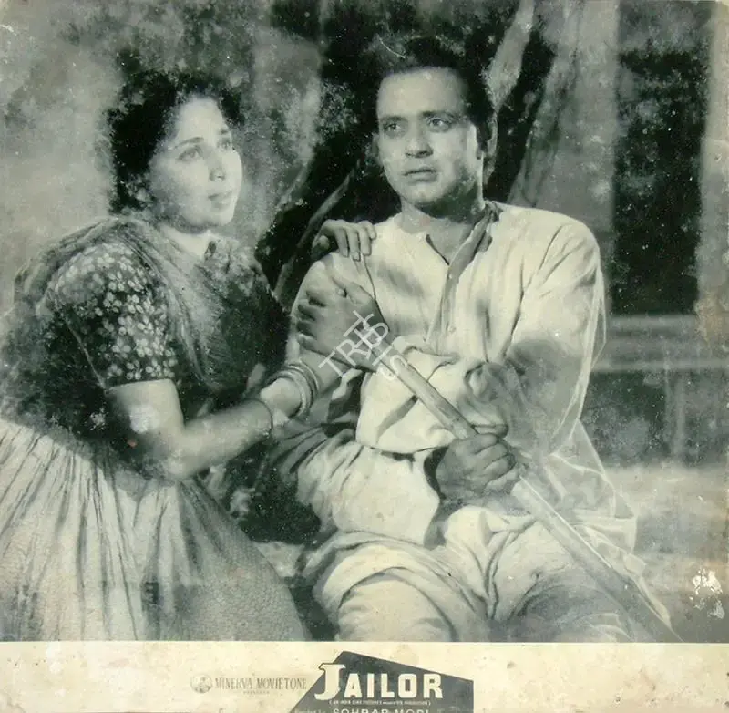 Y.D. Sarpotdar (Cinematographer), Jailor, The, 1938, Lobby Card