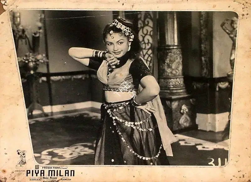 Raghunath (Director), Piya Milan, 1958, Lobby Card