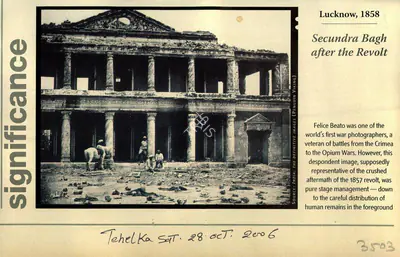 Lucknow, 1858, 2008, Newspaper Clipping