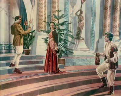 Faredoon A. Irani (Cinematographer), Aan, 1952, Photographic Still