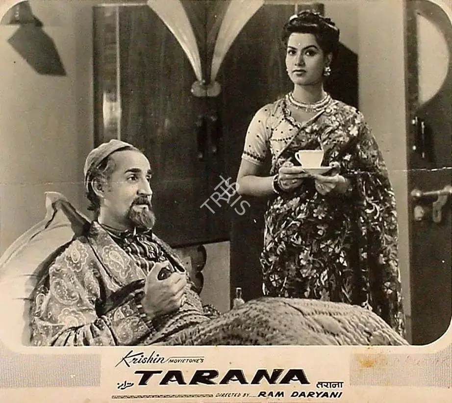 Ram Daryani (Director), Tarana, 1951, Lobby Card