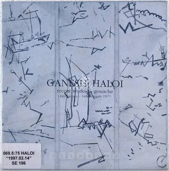 Ganesh Haloi (Artist), Ganesh Haloi, 1997, Solo Exhibition Catalogue