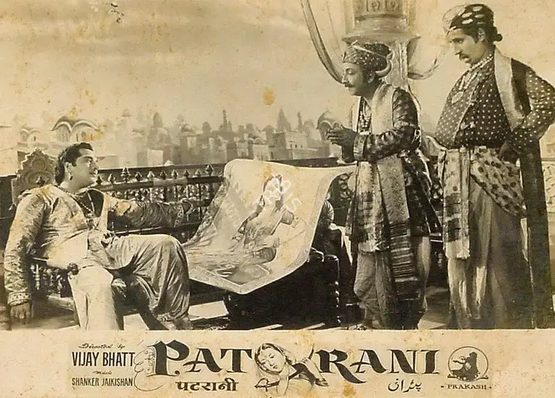 Bipin Gajjar (Cinematographer), Patrani, 1956, Lobby Card