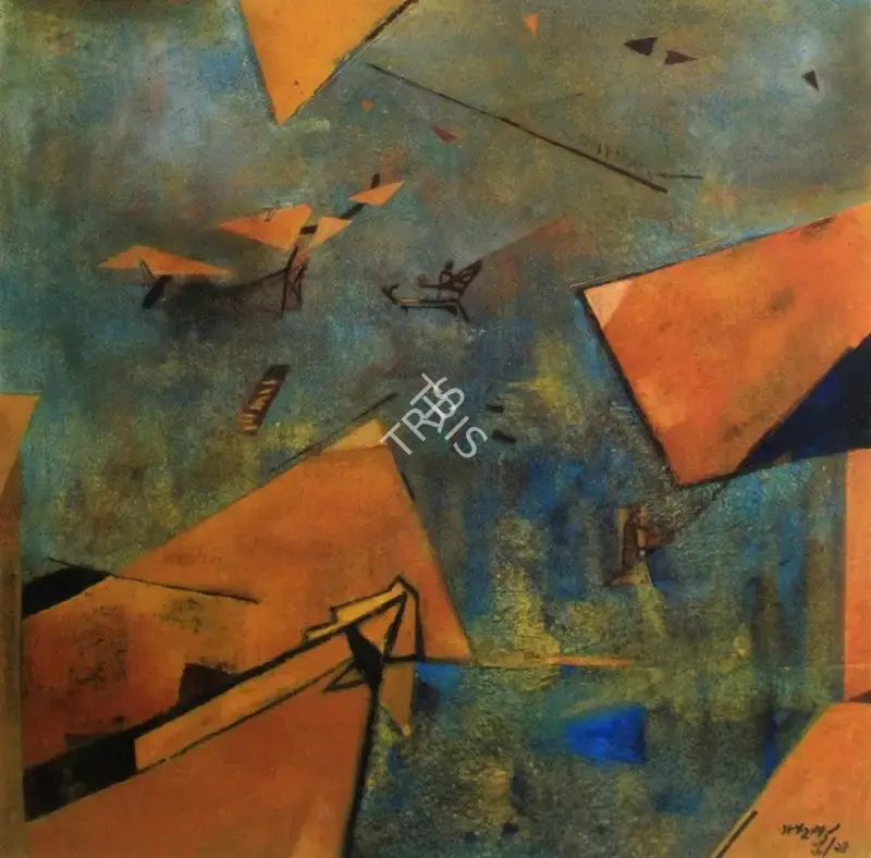 Ganesh Haloi (Artist), Untitled, 1994, Painting