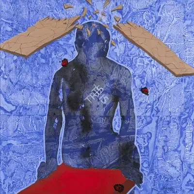 G.R. Iranna (Artist), Untitled, 2007, Painting