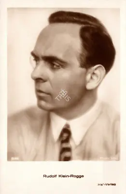 Unknown (Photographer), Rudolf Klein-Rogge | Postcard | CinemaEducation | 00795476
