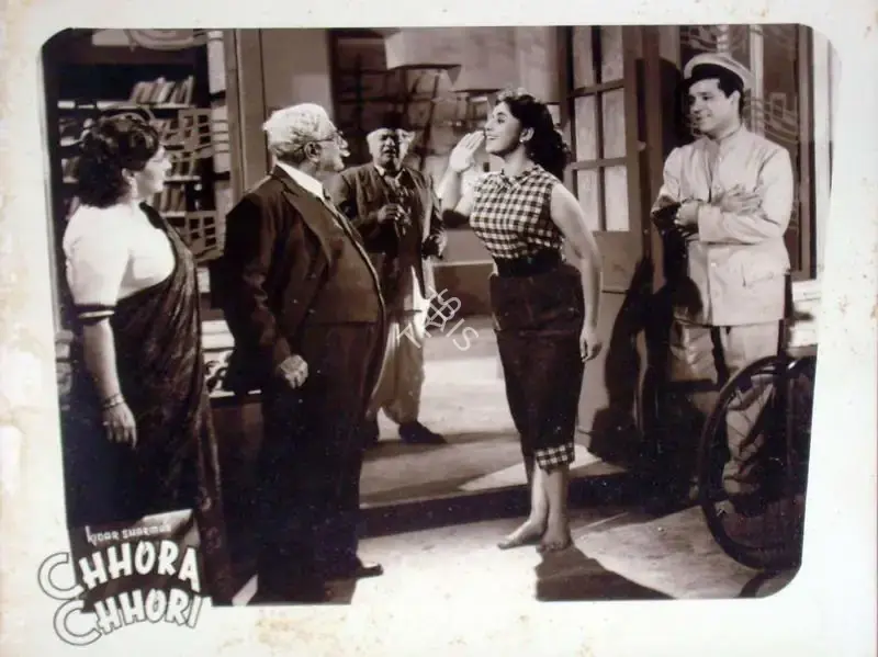 Kidar Sharma (Director), Chhora Chhori, 1955, Lobby Card