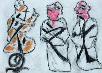 Ambalal, Amit (Artist). Untitled, 2006 | Drawing, Sa.Onl/16.05.13, 2013 · Saffronart