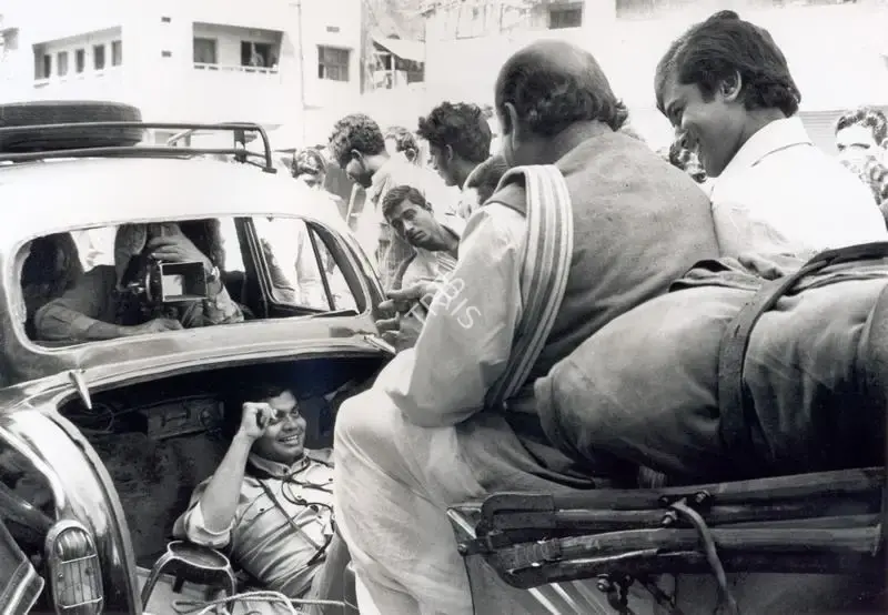 Nemai Ghosh (Still Photographer), Joi Baba Felunath, 1979, Working Still