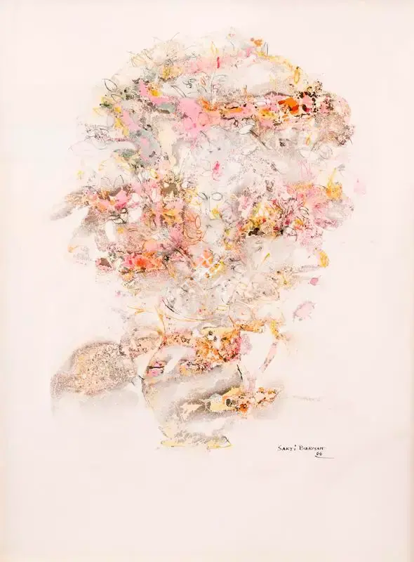 Sakti Burman (Artist), Untitled, 1966, Painting