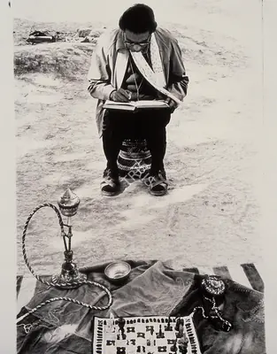 Nemai Ghosh (Still Photographer), Shatranj Ke Khilari, 1977, Working Still