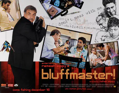 Ramesh Sippy (Producer), Bluffmaster, 2005, Lobby Card