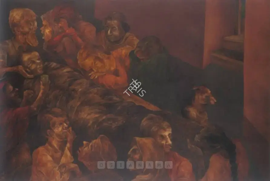 Sardar Sobha Singh (Artist), Painting No. 4, 1985, Painting
