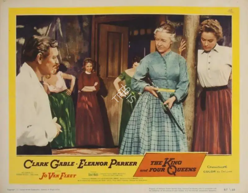 Raoul Walsh (Director), The King and Four Queens, 1956, Lobby Card