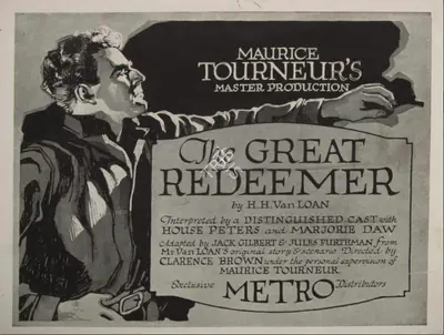 Maurice Tourneur (Producer), The Great Redeemer, 1920, Lobby card