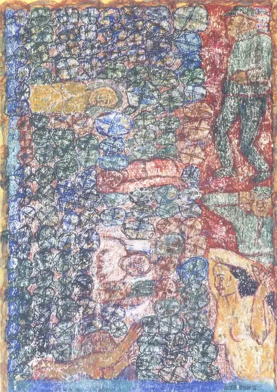 Arpita Singh (Artist), Untitled, 1993, Painting