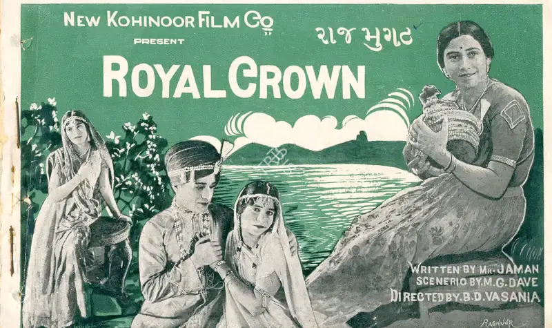 Behram Vasania (Director), Raj Mukut, 1930, Synopsis Booklet