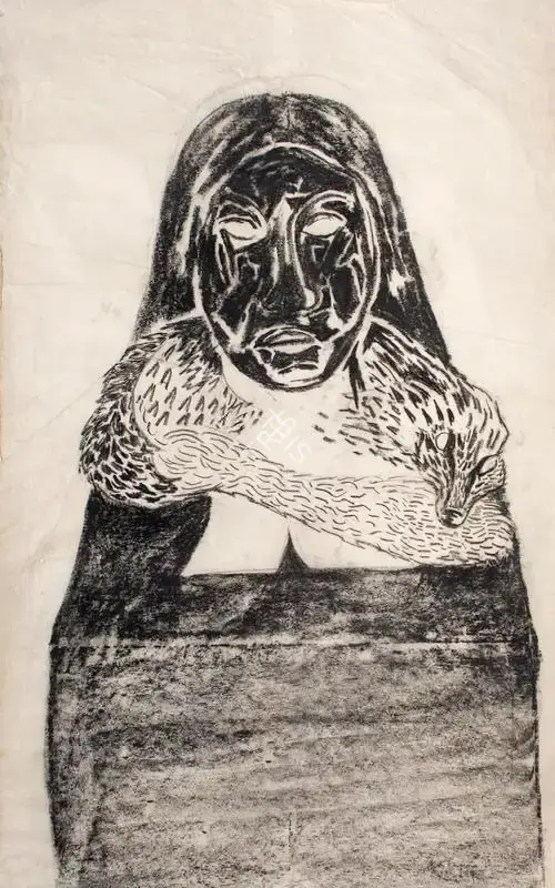 Krishen Khanna (Artist), Untitled, 1987, Painting
