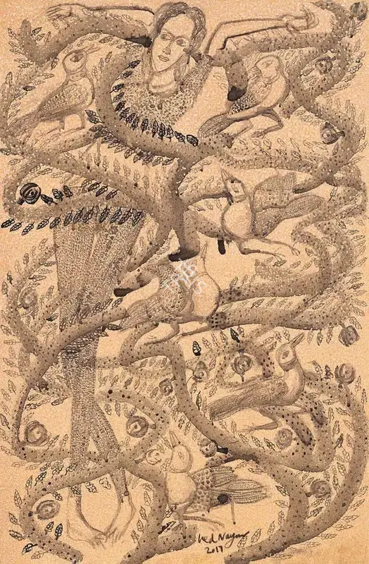 Ved Nayar (Artist), Untitled, 2017, Painting