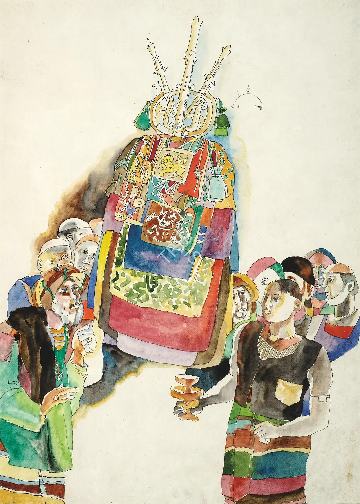 K. Laxma Goud (Artist), Untitled, 1981, Painting