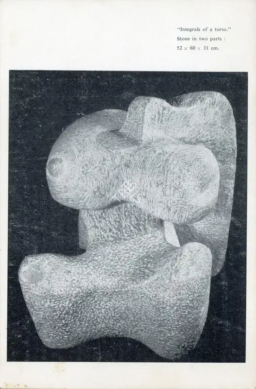 Balbir Singh Katt (Artist), Openair (lighted) One-Man Show of Sculptures, 1967, Solo Exhibition Invitation