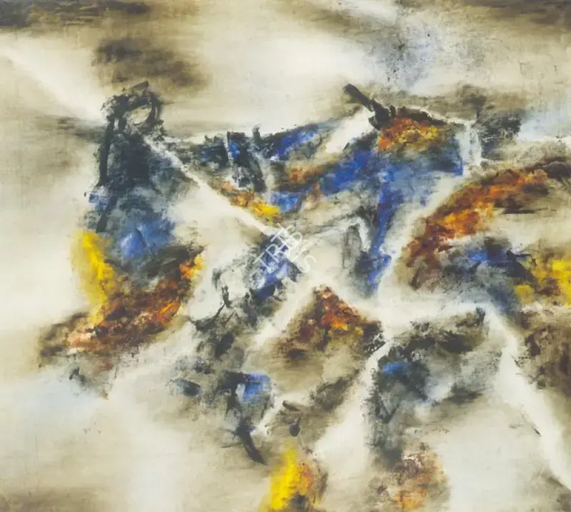 Laxman Shreshtha (Artist), Untitled, 1979, Painting