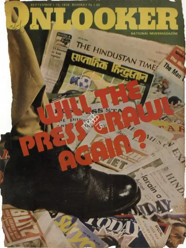 S. Venkat Narayan (Editor), Onlooker, 1978, Magazine