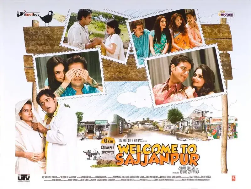 Rajan Kothari (Cinematographer), Welcome To Sajjanpur, 2008, Lobby Card