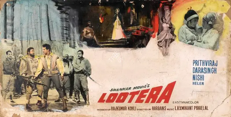 Raj Kumar Kohli (Producer), Lootera, 1965, Showcard