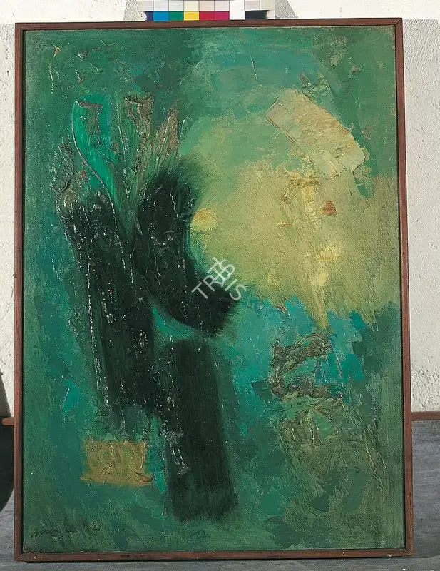 Biren De (Artist), Conjunction, 1961, Painting