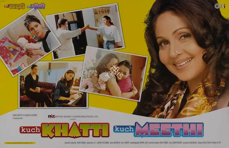 Rita Rawail (Producer), Kuch Khatti Kuch Meethi, 2001, Lobby Card
