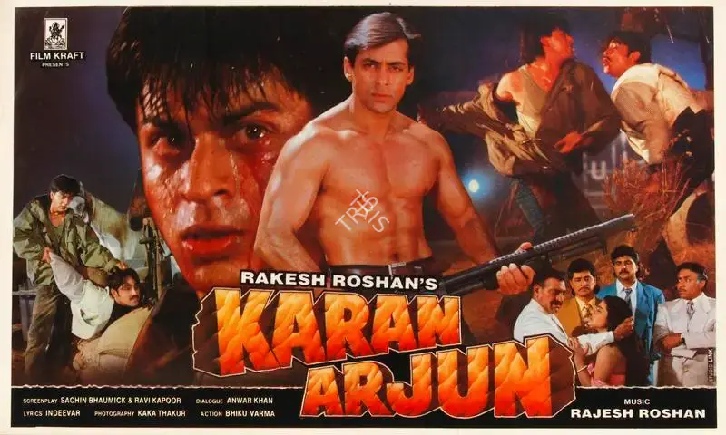 Rakesh Roshan (Producer), Karan Arjun, 1995, Song-Synopsis Booklet