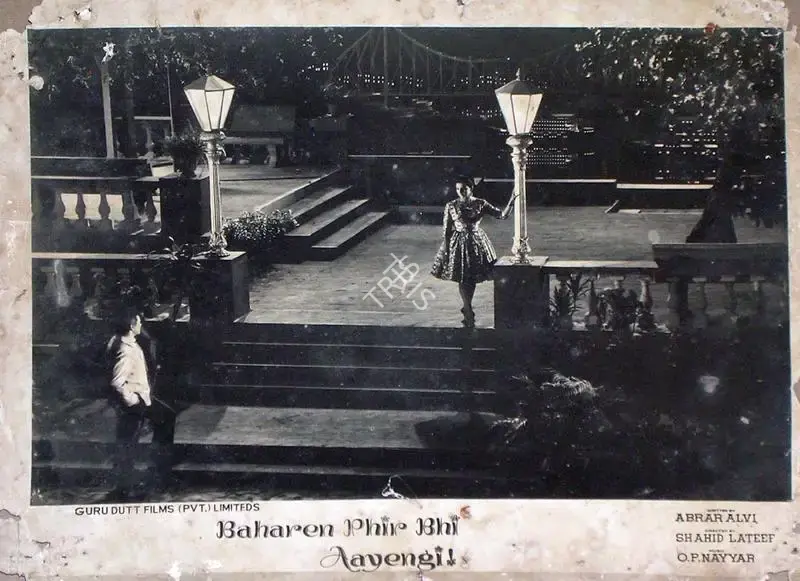 K.G. Prabhakar (Cinematographer), Baharen Phir Bhi Aayengi, 1966, Lobby Card